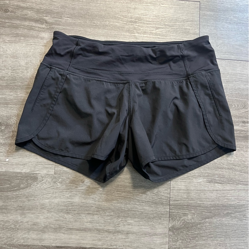 Lululemon Athletica Black Athletic Shorts